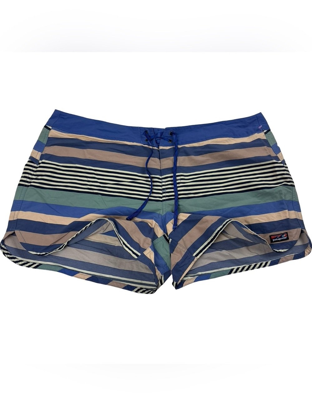 Patagonia Wavefarer Striped Board Shorts Size 18 Plus Size Swim Summer